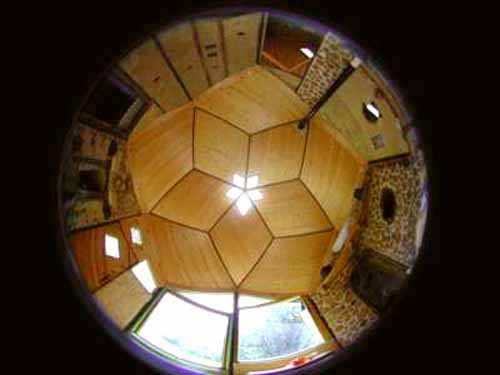 fish eye view